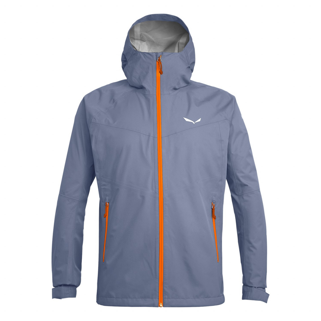 Chaqueta Hardshell Hombre Chile - Salewa Puez Aqua Powertex - Gris - KXJN-41839